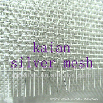 hot sale flash 9999 silver woven wire mesh(30 years factory)